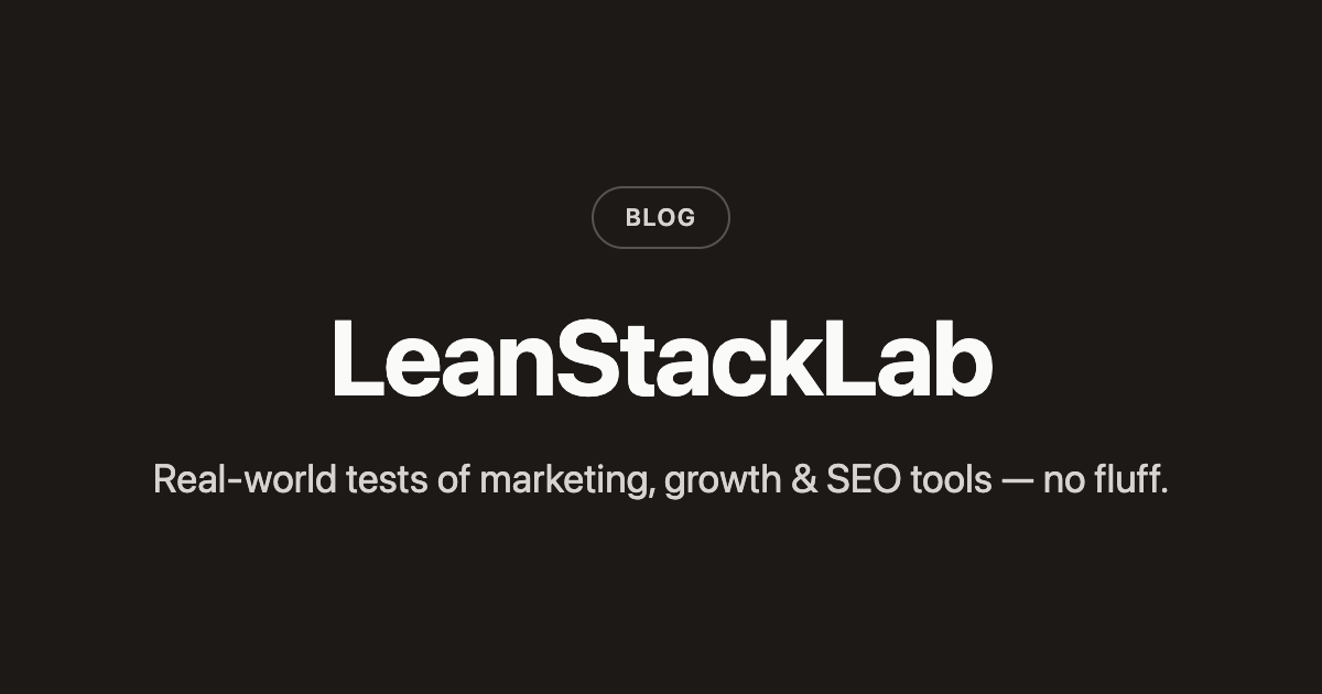 How to Choose Your First SEO Tool: A 5-Step Framework